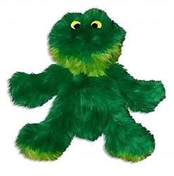 KONG Sitting Frog Dog Toy, Medium, Green