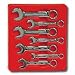K Tool International (KTI41700) 7 Piece Metric Short Combination Wrench Set