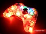 Red LED Xbox 360 Rapid Fire Modded Controller for COD6 + More