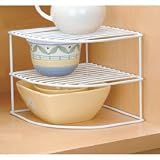Three Tier Curved Corner Shelf