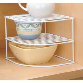 Corner Dinner Organizer - Pantry Shelf