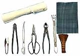 Dallas Bonsai Garden's Novice Tool Kit - Plus - 9 Piece Japanese Bonsai Tools