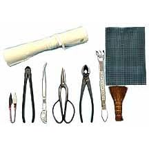 Dallas Bonsai Garden's Novice Tool Kit - Plus - 9 Piece Japanese Bonsai Tools