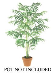 10' Tropical Decorative Artificial Areca Palm Tree