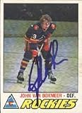 John Van Boxmeer, Colorado Rockies Autographed Card
