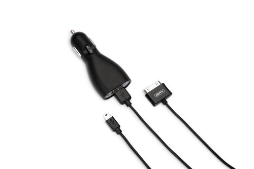 Childrens Toyshop  Used : Griffin Powerjolt Black iPod car charger with USB mini cable