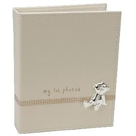 Button Corner Cream 'My 1st Photos' Baby Album Holds 104 6x4 Photos