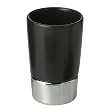 Black/Chrome Louie Tumbler