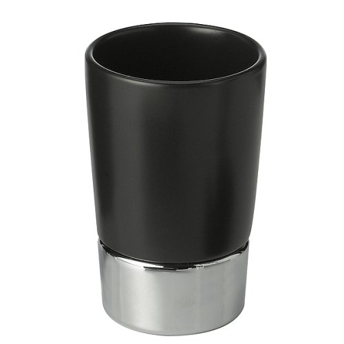 Black/Chrome Louie Tumbler