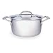 Kitchen & Housewares : Gourmet Standard 3 Quart Tri-Ply Casserole with Lid - AS11109