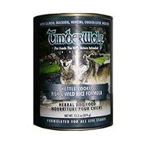 Timberwolf Fish and Wild Rice Formula Kettle Cooked Canned Dog Food