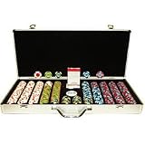 650 Paulson&REG; Top Hat and Cane Clay Poker Chip Set with Aluminum Case