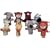 Fingerpuppenset, Wilde Tiere