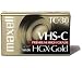 HGX-Gold Premium High-Grade VHS-C Videocassette