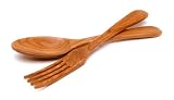 Berard French Olive Wood Crafted Parisian design salad server set