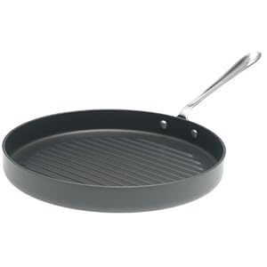 Click here to buy All-Clad LTD 12-Inch Round Nonstick Grille Pan by All-Clad.