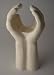 Large Ceramic Open Hands Tealight Holder