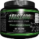 1FAST400 Glucuronolactone Powder 50 grams( Triple Pack)