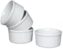 Emile Henry 59840 6-Ounce Ramekins, Set of 4, White