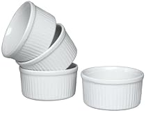 Emile Henry 6-Ounce Ramekins, Set of 4, White