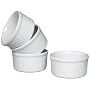 Emile Henry 6-Ounce Ramekins, Set of 4, White