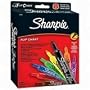 Flip Chart Markers, Permanent, Bullet Tip, 8-Color/Set SAN22478