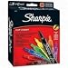 Flip Chart Markers, Permanent, Bullet Tip, 8-Color/Set SAN22478
