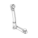 Kohler K-7219-BGD Escale Bath Drain, Vibrant Moderne Brushed Gold