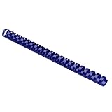 Produkt-Bild: Hama Plastikbinder&uuml;cken rund mit 21 Ringen 16 mm (25 St&uuml;ck) blau