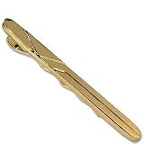 AZ Collection Gold Plated Tie Clip
