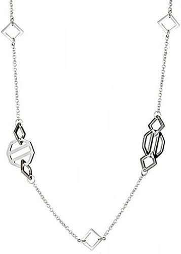 Sterling Silver Moroccan Zellige Inspired Necklace