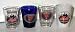 New York Mets Shot Glass Collectible Four Piece Set