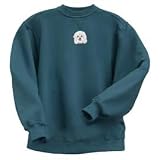 Green Crewneck Maltese Sweatshirt