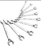 9PC Flare Nut Wrench Set SAE and Metric - 9809 by Sunex International - Sunex International - 9809