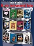 Easy Popular Movie Instrumental Solos for Strings - Violin - Bk+CD