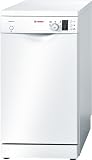 Bosch SPS50E22EU Freistehender Geschirrspüler / A+ A / 45 cm / weiß / EcoSilence Drive / IntensivZone