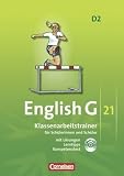 Produkt-Bild: English G 21 - Ausgabe D: Band 2: 6. Schuljahr - Klassenarbeitstrainer mit L&ouml;sungen und CD