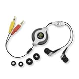 Emerge Technologies Retractable Stereo Computer Headset with Microphone (ETAUDIOVOIPS)