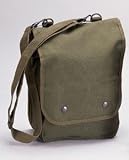 5796 OLIVE DRAB CANVAS MAP CASE SHOULDER BAGS