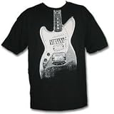 Nirvana - Guitar Band T-Shirt, schwarz