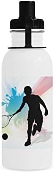 Ccaann Tennis Sport Aluminum Sports Water Bottle