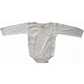 Baby Bambu Long Sleeve Bamboo Kimono Bodysuit