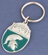 Michigan State University Pewter Keychain