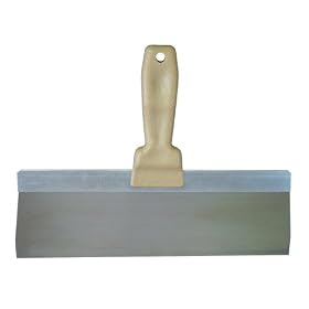 Goldblatt G05752 Stainless Steel Taping Knife, Plastic Handle, 12-Inch by Goldblatt
