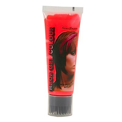 Stargazer farbiges Haargel NEON GEL red
