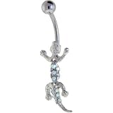GECKO - AURORA Gem Dangle Belly Button Ring