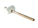 Faithfull Rubber MallET - White 3.IN