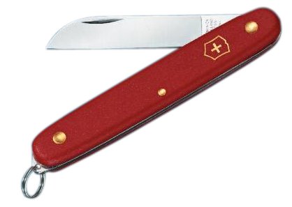 VICTORINOX Okuliermesser, Nylon rot