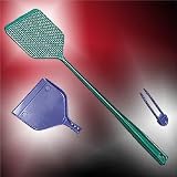 Superswat Fly Swatter - Eradicate Insects (Black) (20"H x 4"W x .5"D)