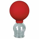 Schröpfglas mit Ball, ø 2 cm